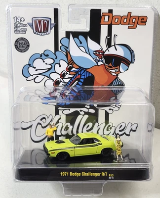 M2 Machines Diorama 1971 Dodge Challenger R/T Chase Car 1/64 Toy Vehicle NEW - Image 1 of 4
