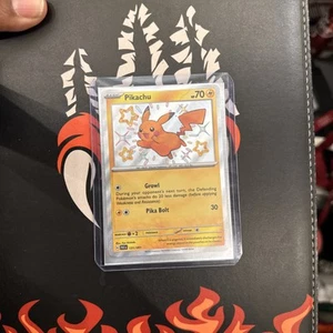 Pikachu 131/091 Sv: Paldean Fates Holo Baby Shiny - Picture 1 of 12