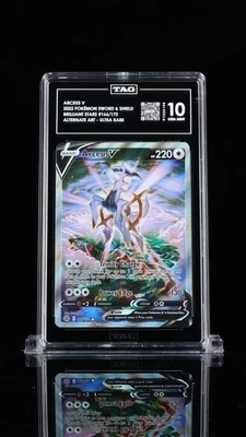 2022 Pokemon Arceus V Brilliant Stars #166 Full - Art TAG 10 - Image 1 of 2