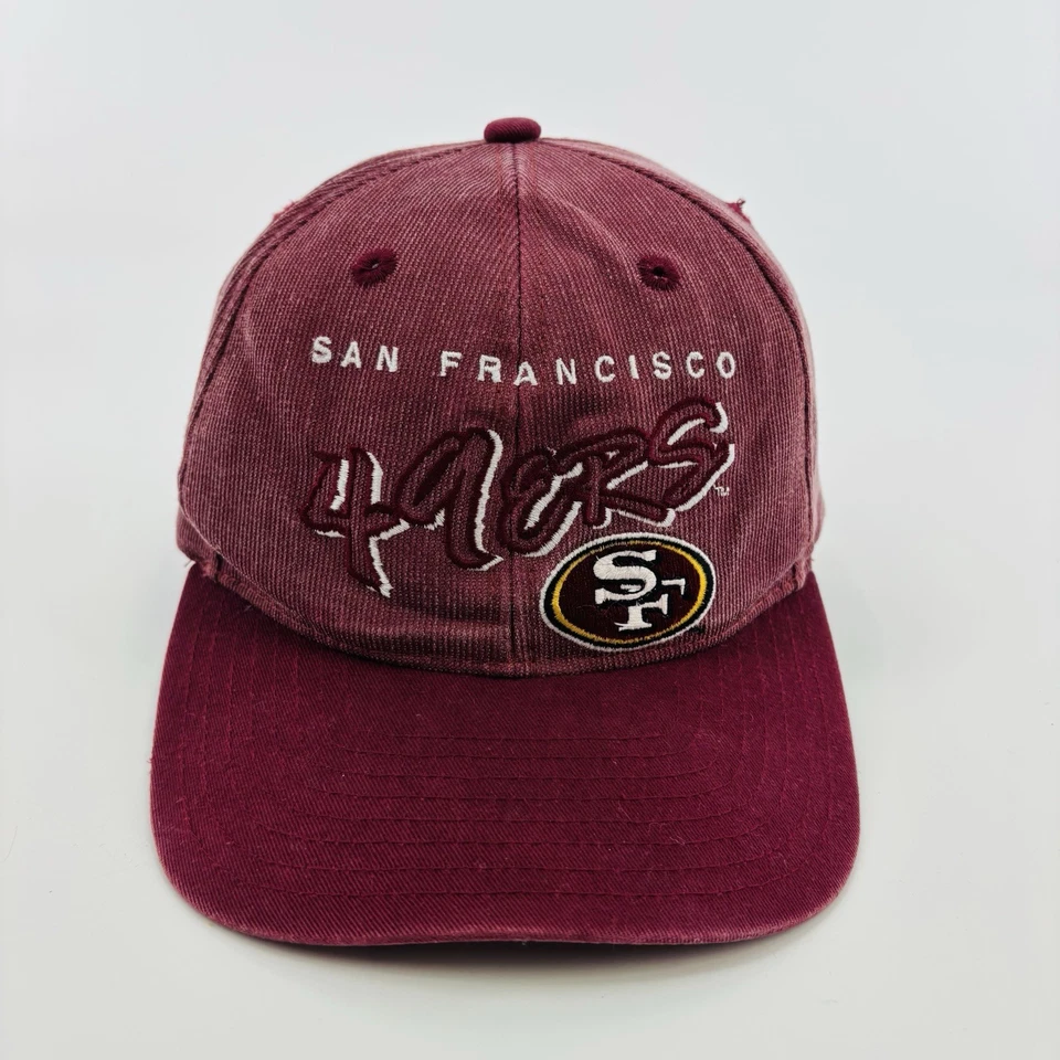 Vintage San Fransisco 49ers Hat Cap SnapBack Nutmeg 90’s American Needle NFL - Image 1 of 4