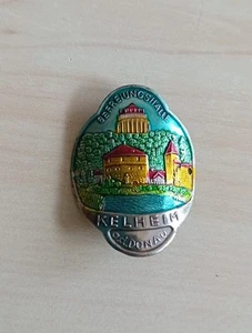 Stocknadel KELHEIM a.d. Donau Befreiungshalle Wanderstab Sammeln Vintage Metalla - Bild 1 von 2