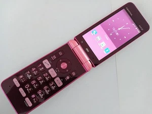 KYOCERA GRATINA KYF37 4G Unlocked SIM FREE Android Flip Phone Pink Mobile Tested - Picture 1 of 11