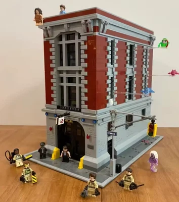 LEGO GHOSTBUSTERS: Firehouse Headquarters  (75827) CUSTOM (With Figures) - Image 1 of 3