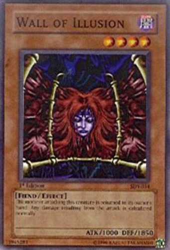 Wall of Illusion - SDY-034 - Common - 1st Edition Moderately Played Starter Deck - Image 1 of 1