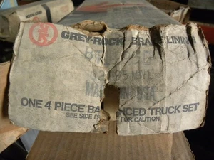 NUEVO Juego de forro de pastillas de freno Gray Rock BT 1193D 1193 D - Imagen 1 de 1