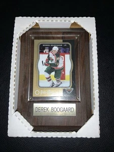 NEW 2007-08 Derek Boogaard Minnesota Wild O-pee-Chee Hockey Card Plaque #135 - Picture 1 of 3