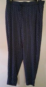 Stae of Day Diamond Geo Print Sleepwear Joggers Women's Pajama Bottoms 1XL - Picture 1 of 2