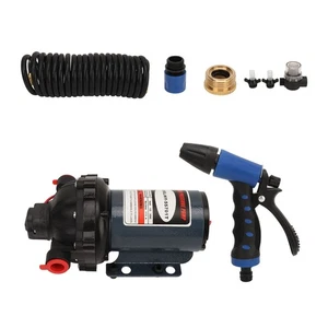 12V 5.5GPM High Water Pressure Pump With Spray Nozzle For Home Material Iron - Picture 1 of 24