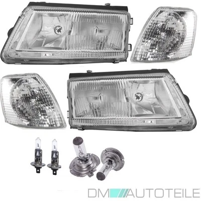 Per VW Passat 3B 3B2 set fari coppia + frecce bianche o nebbia H7/H1 96-00 OEM - Immagine 1 di 2