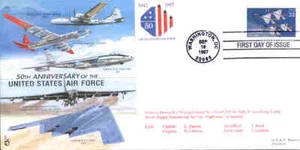 CC33a JSCC USAF Bomber RAF cover FDC - Bild 1 von 1