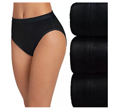 Buy Fablix Black Polka Dot Background Womens Stretch Seamless Underwear  Laser Cut Bikini Panties (M) at