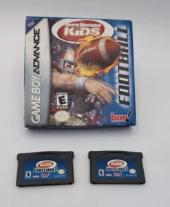 Sports Illustrated For Kids Football & Baseball Game Boy Advance Gameboy GBA Box - Picture 1 of 8