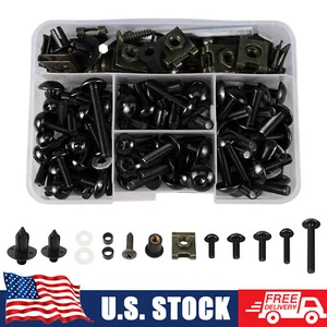 Fairing Bolts & Accessories Bodywork Kit For Kawasaki Ninja 250R /650/ZX10R - Foto 1 di 11
