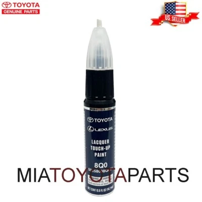 Genuine Toyota OEM Touch-Up Paint Pen 00258-008Q0-21 Dark Blue Pearl Code 8Q0 - Image 1 of 4