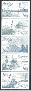 Schweden 1982, Mi.-Nr. 1196-1200, H.-Blatt, postfrisch ** - Bild 1 von 1