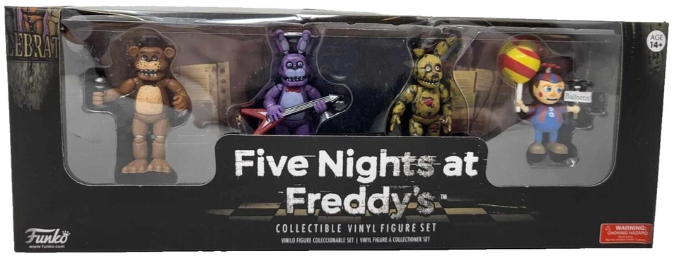 Conjunto de bonecos Funko Five Nights at Freddy's - Imagem 1 de 3