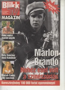 MARLON BRANDO, MARIAH CAREY, PATRICK SWAYZE, TATU band Hungarian magazine 2004 - Picture 1 of 7