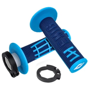 ODI V2 Emig Pro Lock-On Grip System NAVY MX passend für Yamaha YZ 85 Bikes - Bild 1 von 5