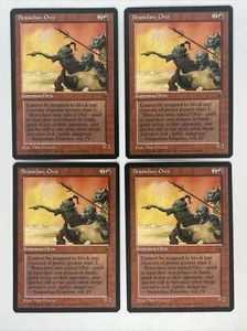 4X - Orchi artiglio in ottone (mappa) - MTG - Fallen Empires (FEM) - Foto 1 di 2