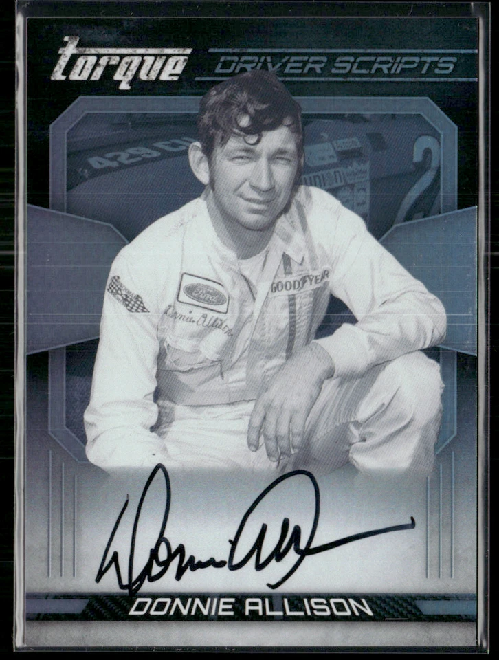 Donnie Allison 2017 Torque Driver Scripts Auto  - Image 1 of 1