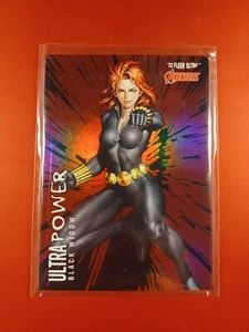 2022 Marvel Fleer Ultra Avengers BLACK WIDOW #UP-23 Ultra Power - Bild 1 von 2