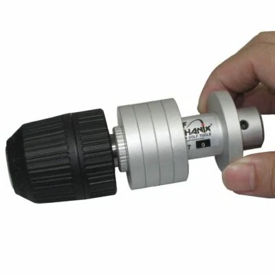 Golf Mechanix Chucked Tip Weight and FLO Tracer– Shaft Frequency Alignment Tool