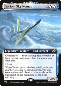 Yorion, Sky Nomad - FOIL Extended Art (Near Mint NM) MTG Magic - Ikoria - Picture 1 of 1