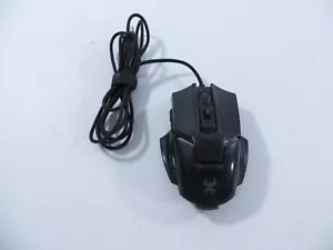 BlackWeb Gaming Mouse RGB Color Changing Programmable Buttons TESTED WORKING - Picture 1 of 6