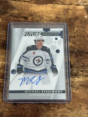 2022-23 UD SP Authentic Rookie Future Watch Auto Michael Eyssimont /999 - Image 1 of 2