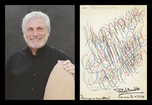 Pascal Morabito - Joaillier français - Rare dessin autographe signé - Cannes 93 - Foto 1 di 3