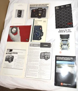 Leica, Leicaflex Camera Catalogs-Brochures-Manuals-Price lists Photography Book - Picture 1 of 6
