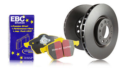 EBC Front Discs & Yellowstuff Pads For Peugeot 206 2.0 16v (180 BHP) (2003 > 11) • 183.85€