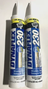 Dynaflex 230 White Premium Sealant Window Door Trim 11.2 oz ( 2 Pack ) - Picture 1 of 3