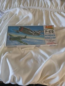 JO-HAN 1/72 REPUBLIC P-47D THUNDERBOLT "JUG" razorback or bubbletop A-102 SEALED - Picture 1 of 8
