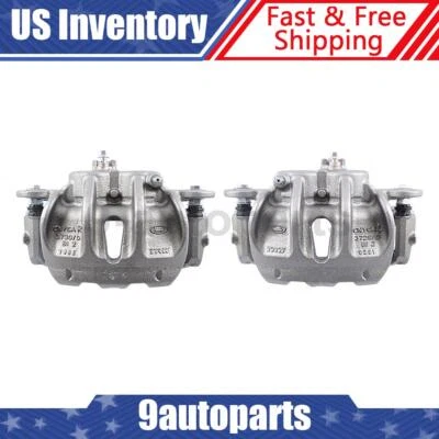 Par de pinzas de freno de disco delanteras con soporte para Land Rover LR4 2010-2016 Foto 1 de 4