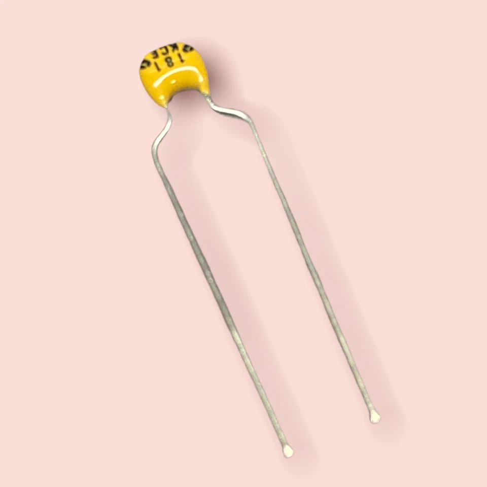 10 PIEZAS AVX MLCC Condensador Cerámico Multicapa Con Cable 181 181J 180PF 0.18NF 100V Foto 1 de 1