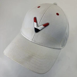 Callaway Red White Blue Logo Ball Cap Hat Adjustable Baseball - Picture 1 of 5