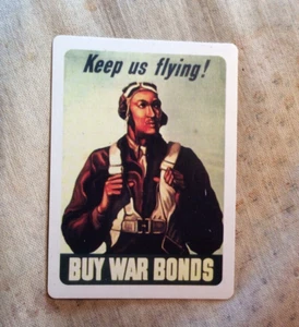 Black History Tuskeege airman named. Single Swap Playing Card - Picture 1 of 2
