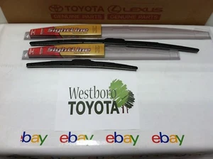 2013-2021 Toyota Rav4 OE OEM type Hybrid Wiper Blade Kit Genuine - Picture 1 of 5