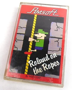 Schneider CPC 464 Amstrad en EMBALAJE ORIGINAL -- ROLAND ON THE ROPES (Amsoft) -- Cinta - Imagen 1 de 1