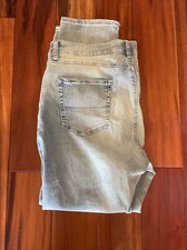 American Rag Mens Slim Fit Jeans Size 38/20 Light Wash