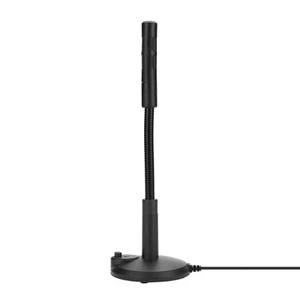 Omnidirectional USB Mic For Computer Desktop Plug & Play For Recording Online CB - Afbeelding 1 van 13