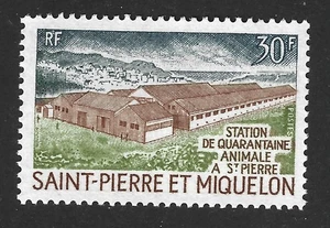 St. Pierre & Miquelon 1970 #405 Animal Quarantine Station - VF MNH - Picture 1 of 1