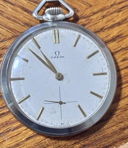 Omega Taschenuhr läuft einwandfrei - Bild 1 von 3