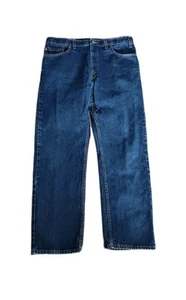 Vintage Levis Jeans Mens Size 36x29 Blue 505 Y2K Straight Made In USA EUC - Picture 1 of 21