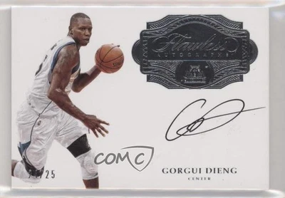 2016-17 Panini Flawless Flawless Auto /25 Gorgui Dieng #FA-GDI Auto - Image 1 of 2