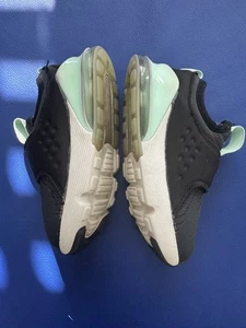 DS Nike Air Max 270 schwarz neuwertig Schaumstoff Größe 8C TD BABY Schuhe Sneaker süß - Bild 1 von 5