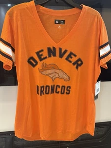 Denver Broncos Damas Equipo NFL Ropa Mujer’s Bling Bling S/S (XL) - Imagen 1 de 5