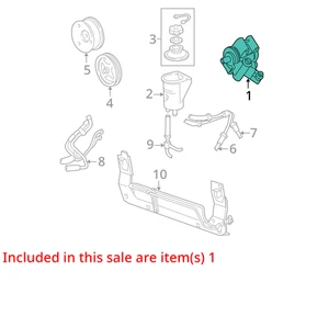 96 97 98 99 00 01 02 03 FORD MUSTANG POWER STEERING PUMP 448541 - Picture 1 of 2