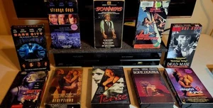 Horror / Erotic Vhs Movie Lot |10ct | Scanners | Jack The Ripper |Tease 🎃 Oop - Bild 1 von 23
